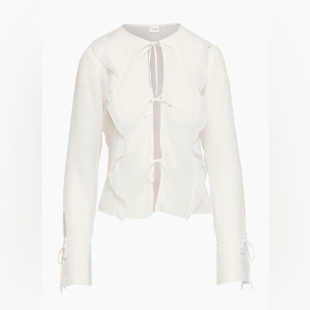 Aritzia Wilfred Manolita Blouse